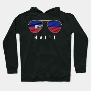 Haiti  sunglasses Hoodie